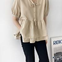 雙層荷葉邊襯衫 | Double Ruffle Blouse