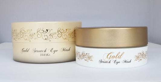 [Japan purchasing agent direct mail] HIOKI Gold Stretch Eye Mask 60 sheets