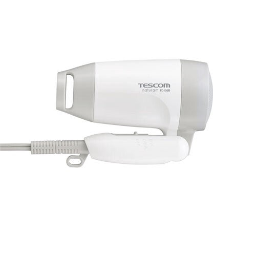 Tescom TD105B-W Lightweight Folding Hair Dryer