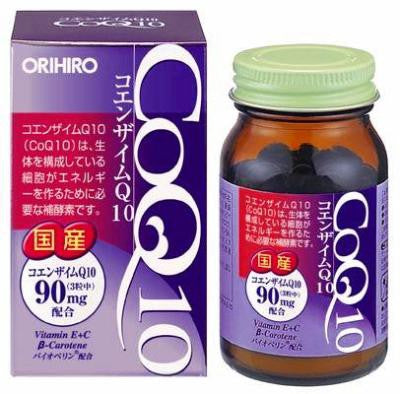 ORIHIRO 輔酵Q10 CoQ10 90片（30日份）