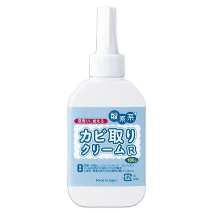 Mold Removal Cream R Oxygen-based Mildew Removal Cream 100g — Chlorine-free, non-irritating, Made in Japan