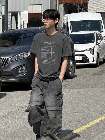 諾布顏料短袖T恤