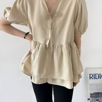 雙層荷葉邊襯衫 | Double Ruffle Blouse