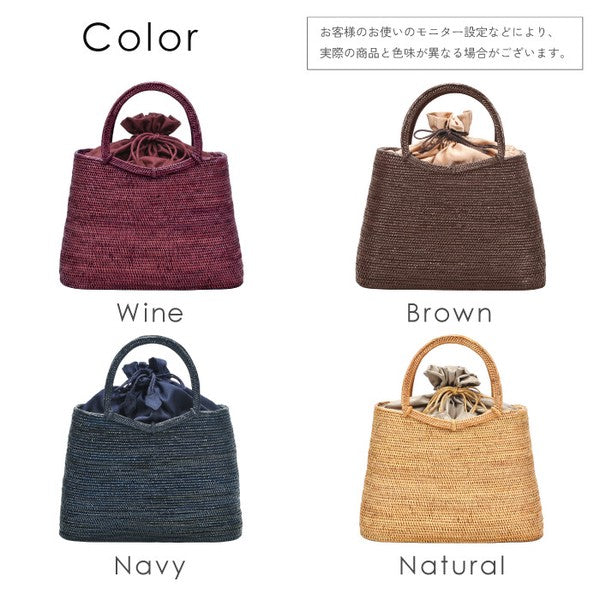 峇里島阿塔草編包 - Brown