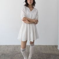 Koli V-Neck Tie Dress