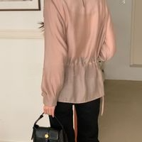 Pleated Tunnel Blouse