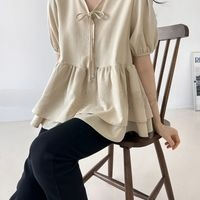 雙層荷葉邊襯衫 | Double Ruffle Blouse