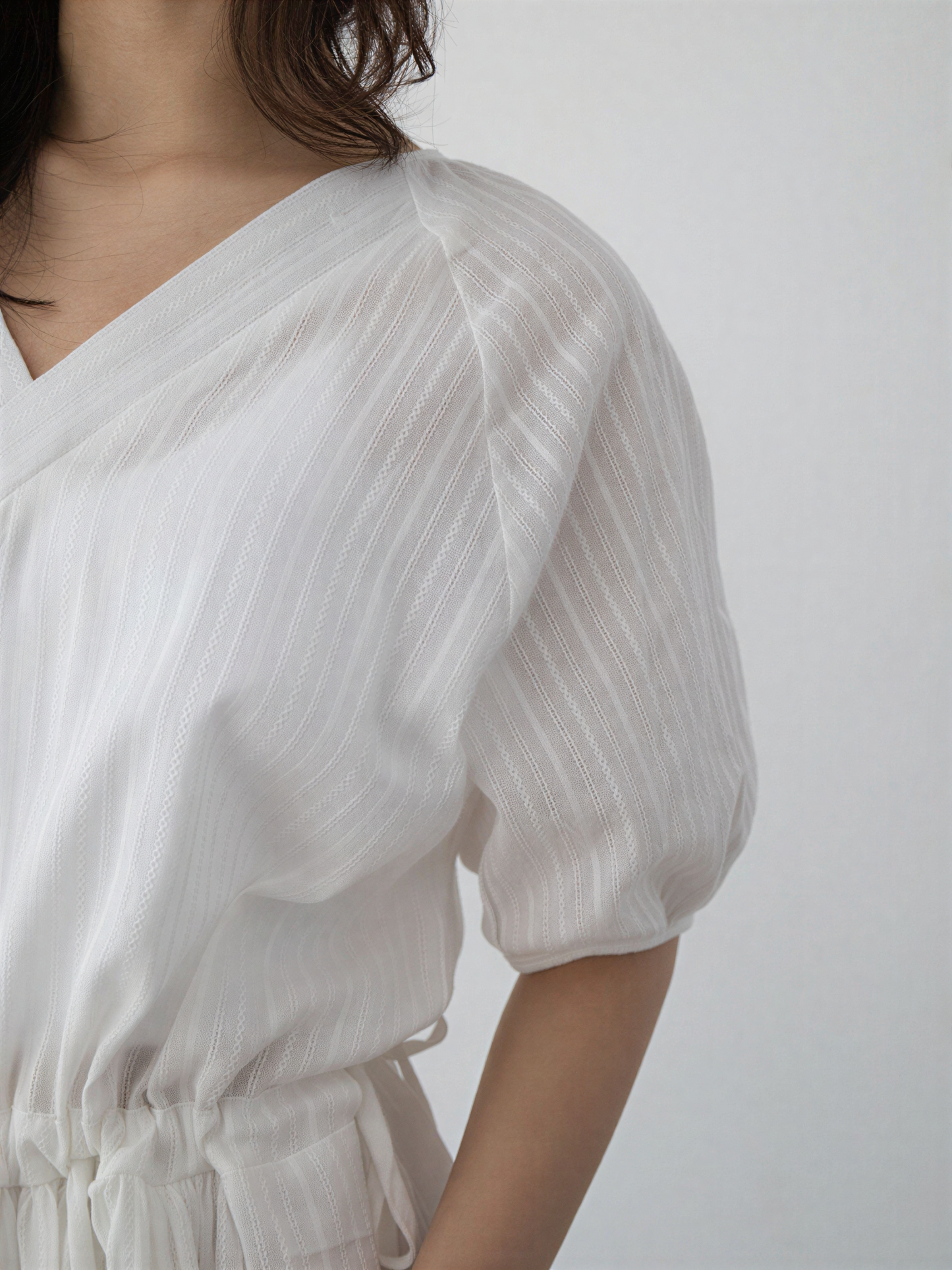 Koli V-Neck Tie Dress