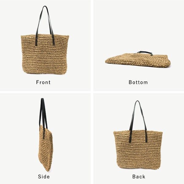 阿羅科紙編托特包 Beige 商品圖