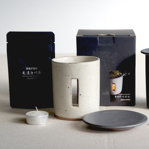 SALIU 茶香爐 白色 情境實拍1