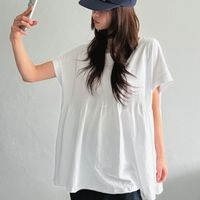 方領褶皺連衣裙 | Square Neck Pleated Dress
