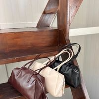 皮革波士頓包 | Leather Boston Bag